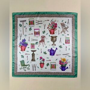 Floral Garden Print Scarf G26